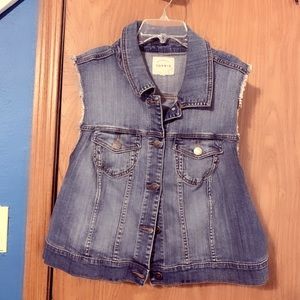 Denim vest